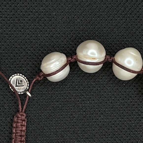 Silpada Sterling Silver & Genuine Pearl Bracelet - Picture 6 of 7